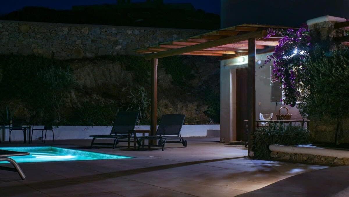 Ortus Ivory Mykonian Lux Villa With Pool! Mykonos Town Exterior photo