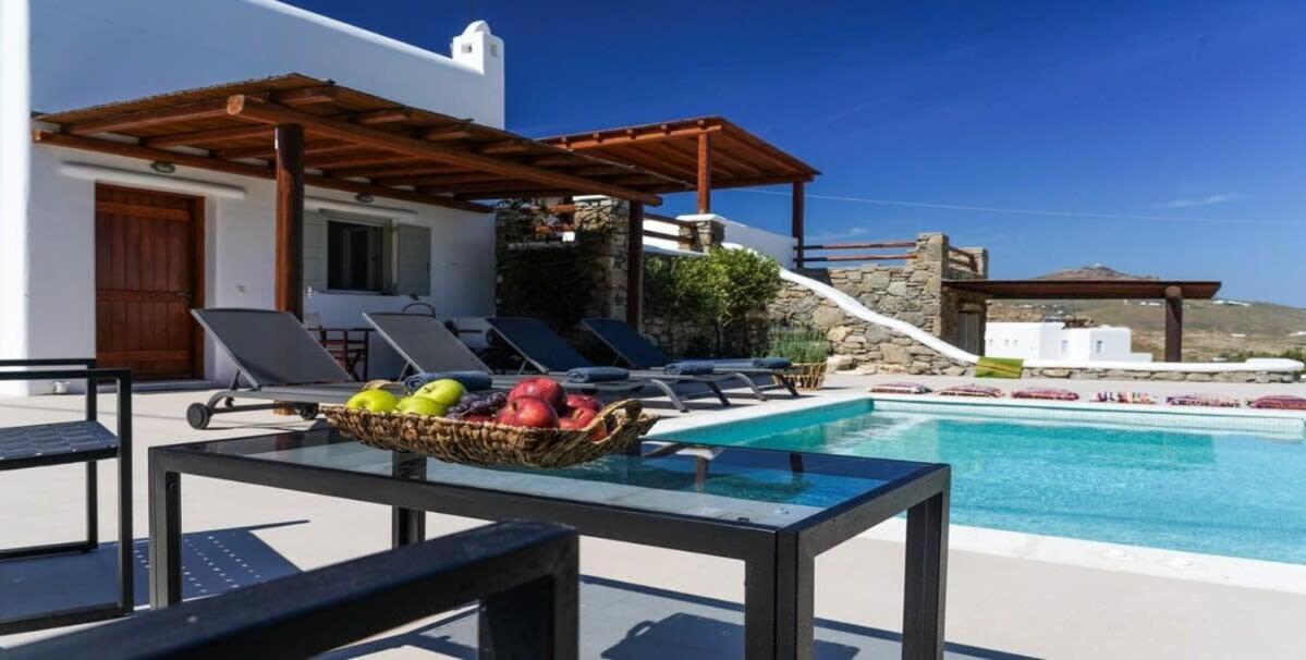 Ortus Ivory Mykonian Lux Villa With Pool! Mykonos Town Exterior photo